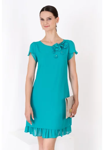 Rochie eleganta Ocean Breeze cu flori