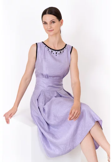 Rochie eleganta Pastel Mauve