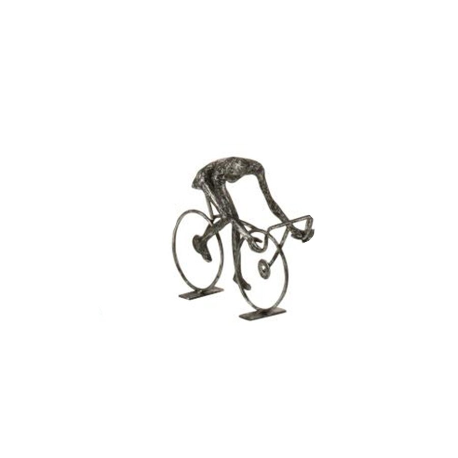 Adrian Decoratiune ciclist mare, Fier, Negru
