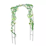 Arcada metalica gradina, Negru, Trellis