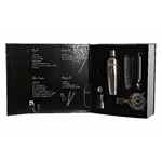 Calin Set cocktail 6 piese, Metal, Argintiu