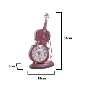 Ceas de masa, Metal, Mov, Violin