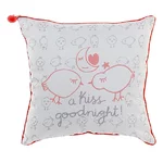 Chick Perna decorativa, Textil, Alb