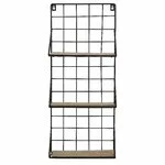 Click Raft perete mare, Metal, Negru
