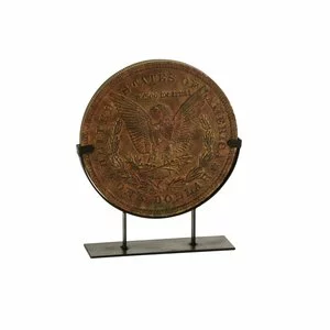 Coin Decoratiune moneda, Polirasina, Bronz