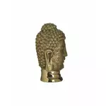 Decoratiune buddha, Ceramica, Auriu, Peace