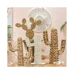 Decoratiune cactus, Fibra naturala, Bej, Timi