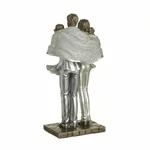 Decoratiune familie, Polirasina, Argintiu, Deco Fam