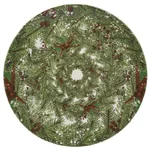 Xmas Set 6 farfurii, Ceramica, Verde
