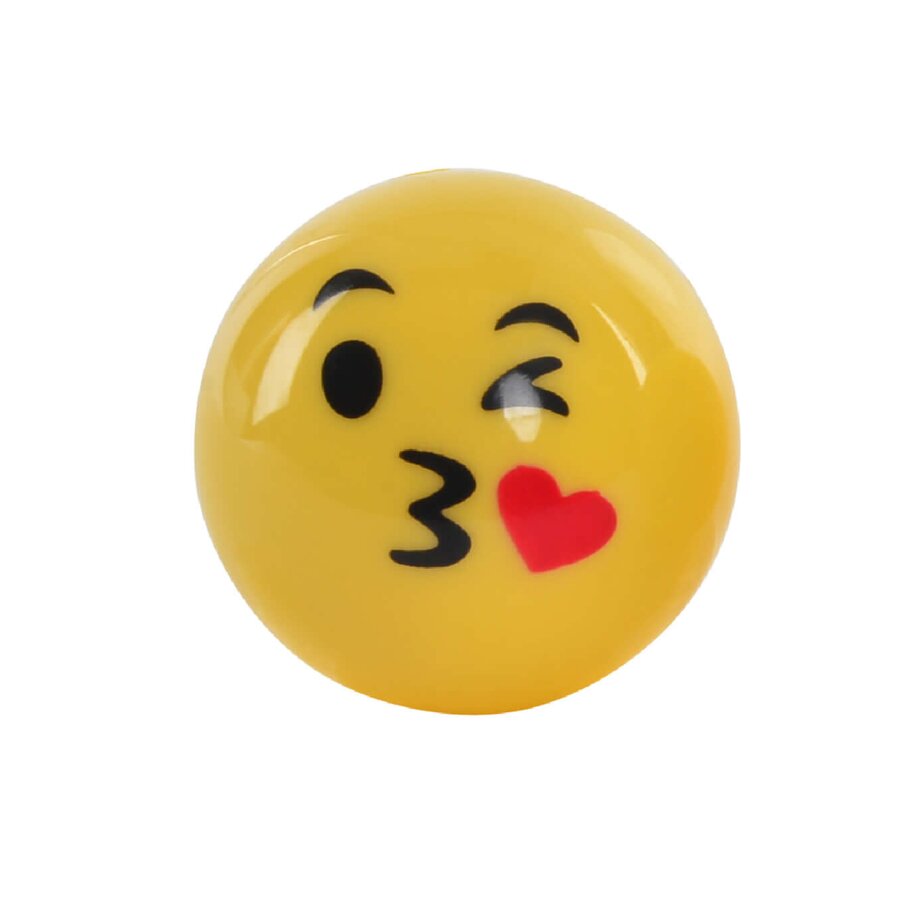 Emoji Ascutitoare creioane, Plastic, Galben