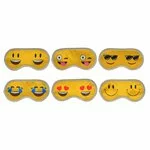 Emojiuno Masca pentru dormit, Textil, Galben