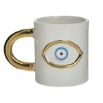 Eye Set 4 Cani, Ceramica, Alb