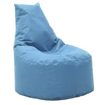 Fotoliu pouf, Textil, Albastru, Bean Bag