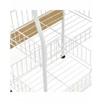Raft bucatarie, Metal, Alb, Fred