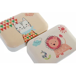 Lion Caserola sandwich, Bambus, Multicolor