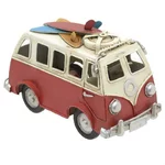 Miniatura bus, Metal, Multicolor, Bus Deco
