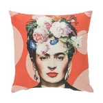 Perna decorativa, Textil, Multicolor, Flowers&Face