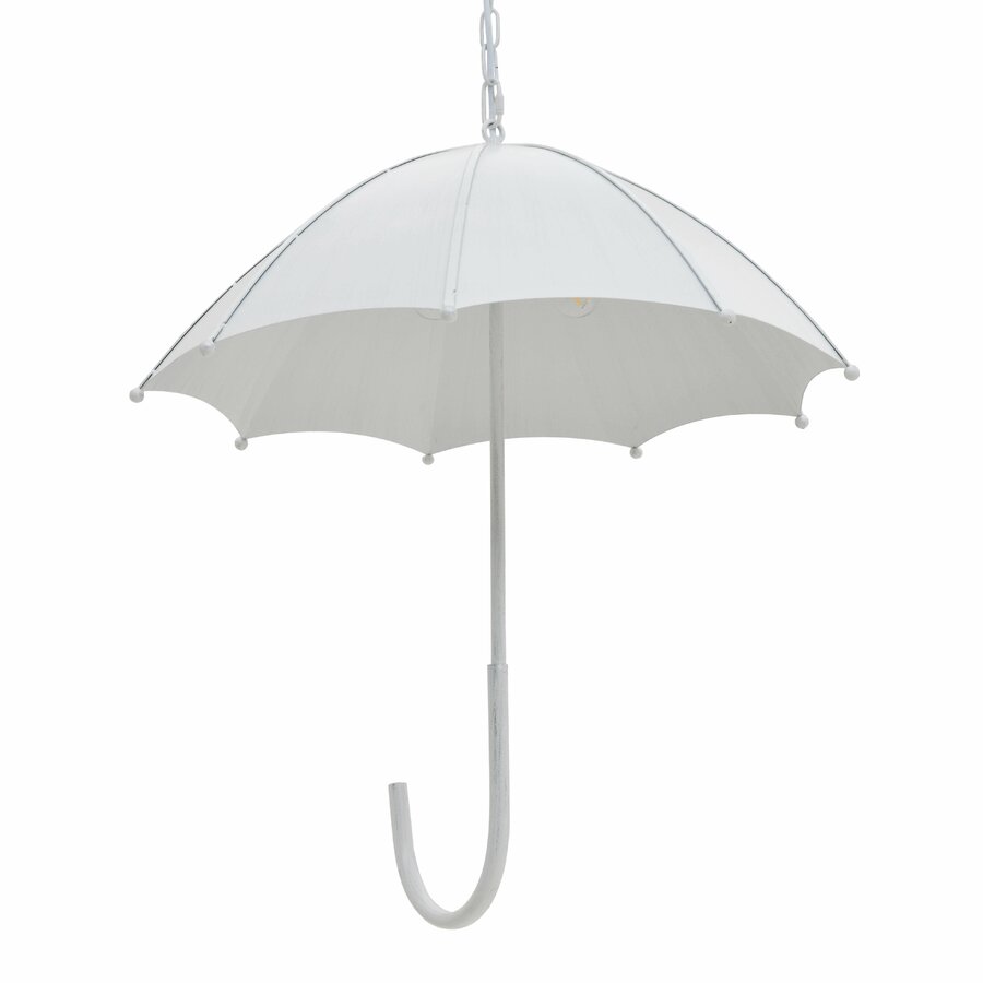 Rain Lustra umbrela, Metal, Alb