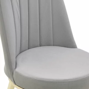 Scaun living, Catifea, Gri, Valois