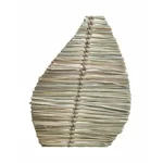 Set 2 plante uscate, Fibra naturala, Verde, Fold