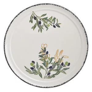 Platou, Ceramica, Alb, Olive
