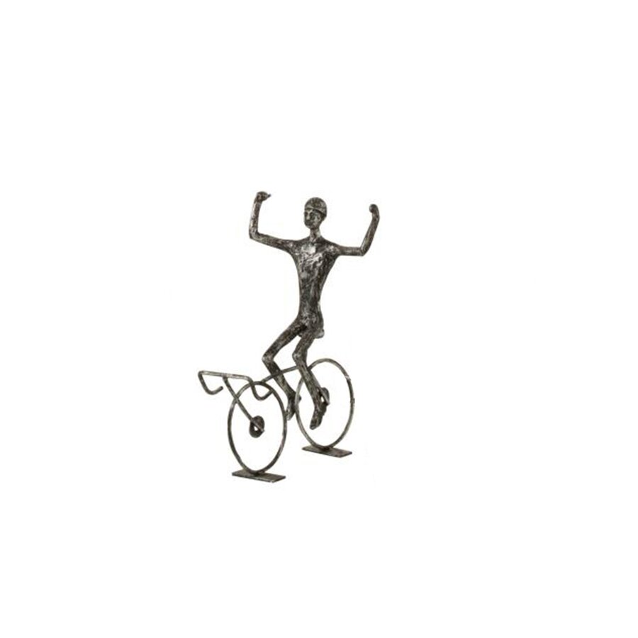 Shelly Decoratiune ciclist mare, Fier, Negru