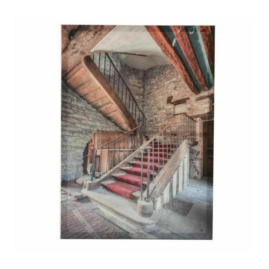 Stairs Tablou, Canvas, Multicolor