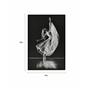 Tablou Canvas, Negru, Dancing