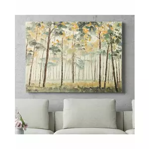 Tablou Copaci, Canvas, Multicolor, Woods