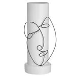 Vaza decorativa, Ceramica, Alb, Simplicity