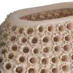 Vaza decorativa, Ceramica, Bej, Innes