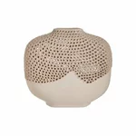 Vaza decorativa, Ceramica, Bej, Innes