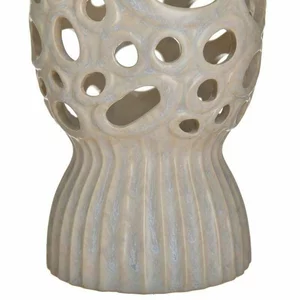 Vaza decorativa, Ceramica, Bej, Treva