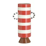 Vaza decorativa, Ceramica, Rosu, Candys