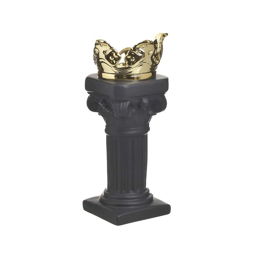 Vaza decorativa medie, Ceramica, Negru, Chryso image7