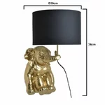 Veioza, Polirasina, Auriu, Elephant Trumpet