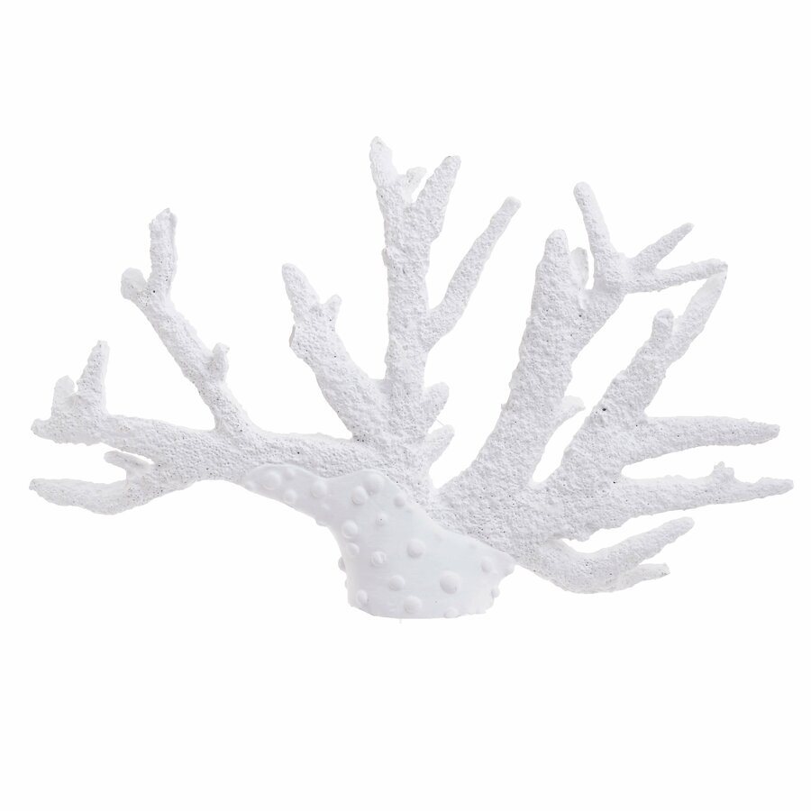 White Decoratiune coral, Polirasina, Multicolor