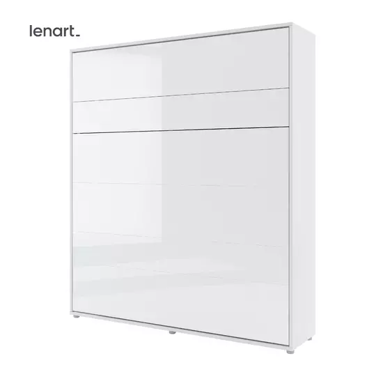 Lenart BED CONCEPT 180x200 cm  - Pat rabatabil de perete vertical cu mecanism pneumatic si somiera inclusa picture - 2