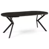 Masa Extensibila Lumos, 90-140-190x90x75,5 h cm, Metal/MDF, Negru/Negru picture - 12