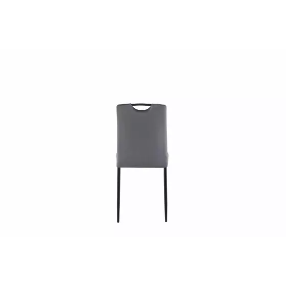 Set 4 scaune Riga, 43x54x92 cm, Velvet Gri picture - 4