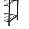 Bancuta pentru Pantofi Bina Simple, 63x25x45 h cm, Metal/Pal Melaminat, Negru/Stejar picture - 7