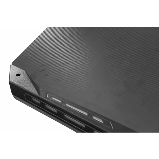 Birou De Gaming Cu LED Elvor, 160x60x76 CM, Metal/Pal Melaminat, Negru picture - 4