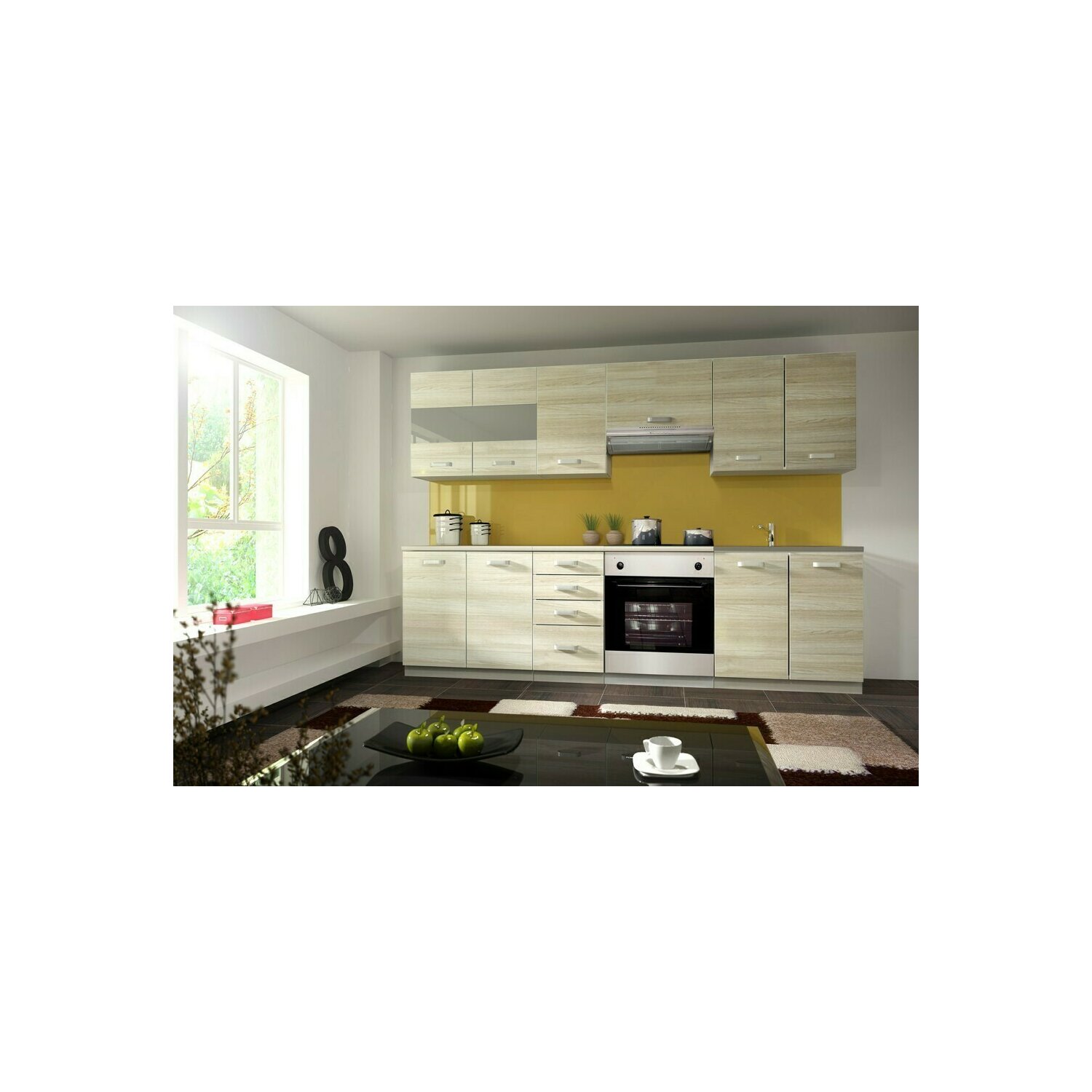 Bucatarie eko acacia 2.6 m