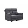 Canapea cu Recliner Baxter, 2 Locuri, Actionare Electrica, 146x94x102 h cm, Stofa Gri picture - 2
