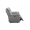 Canapea cu Recliner Gregory, 3 Locuri, Actionare Electrica, 202x95x102 h cm, Stofa Gri picture - 6