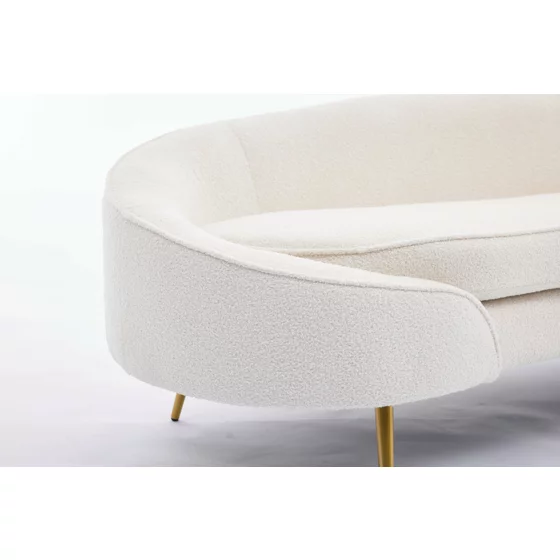 Canapea Estero, 180x81x67 h cm, Boucle Beige picture - 7