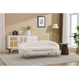 Canapea Estero, 180x81x67 h cm, Boucle Beige