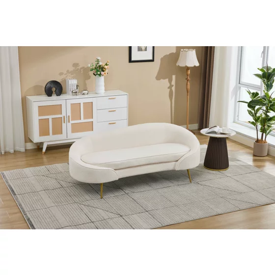 Canapea Estero, 180x81x67 h cm, Boucle Beige picture - 13