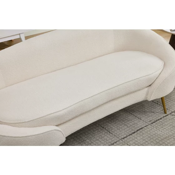 Canapea Estero, 180x81x67 h cm, Boucle Beige picture - 18