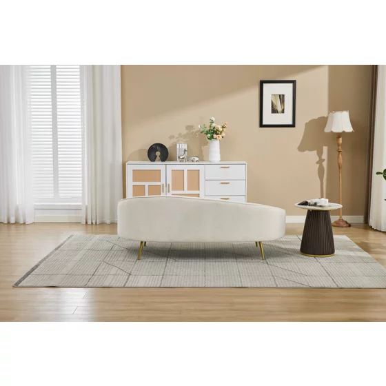 Canapea Estero, 180x81x67 h cm, Boucle Beige picture - 20